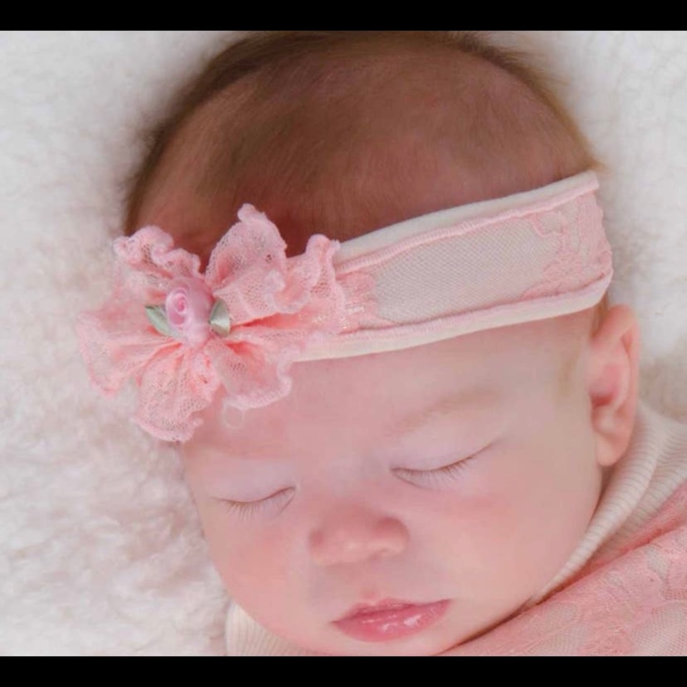 Pink lace cozy cocoon/swaddler